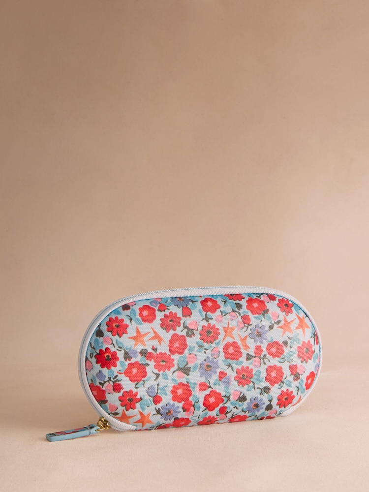 Cath Kidston Blue Folding Star Ditsy Glasses Case Purse - Image 1 of 3
