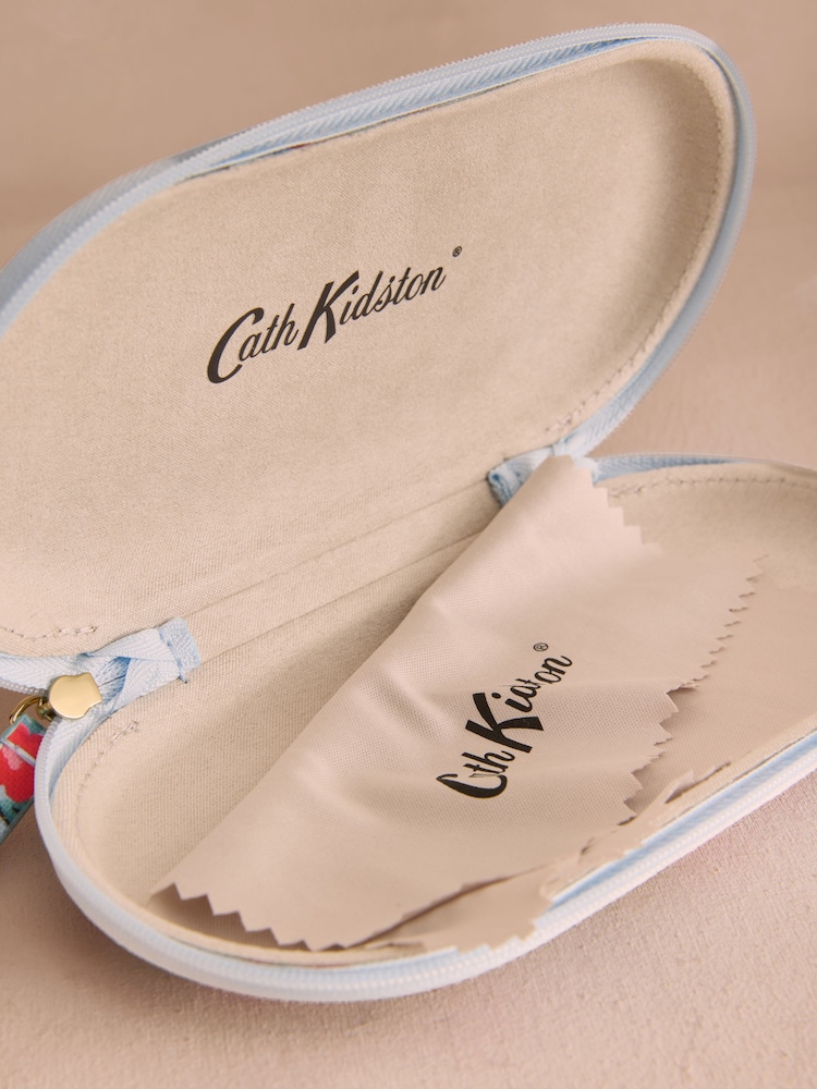 Cath Kidston Blue Folding Star Ditsy Glasses Case Purse - Image 3 of 3