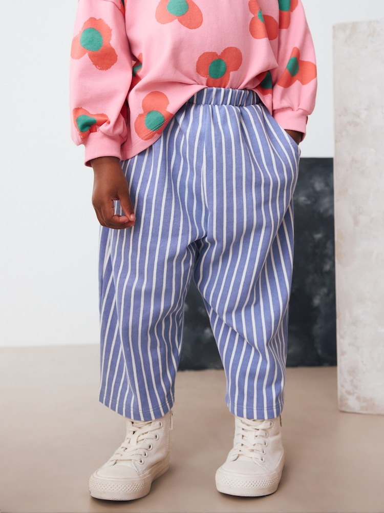 Pink/Green Barrel Trousers 3 Pack (3mths-7yrs) - Image 2 of 10