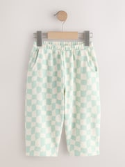 Pink/Green Barrel Trousers 3 Pack (3mths-7yrs) - Image 5 of 10