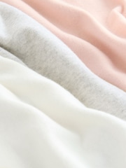 Pink/Cream Roll Neck Tops 3 Pack (3mths-7yrs) - Image 7 of 7