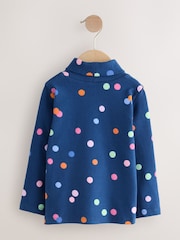 Pink/White/Blue Roll Neck Tops 3 Pack (3mths-7yrs) - Image 5 of 7