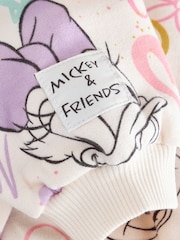 Pink Disney Minnie Mouse Long Sleeve Top and Leggings Set (3mths-7yrs) - Image 9 of 9