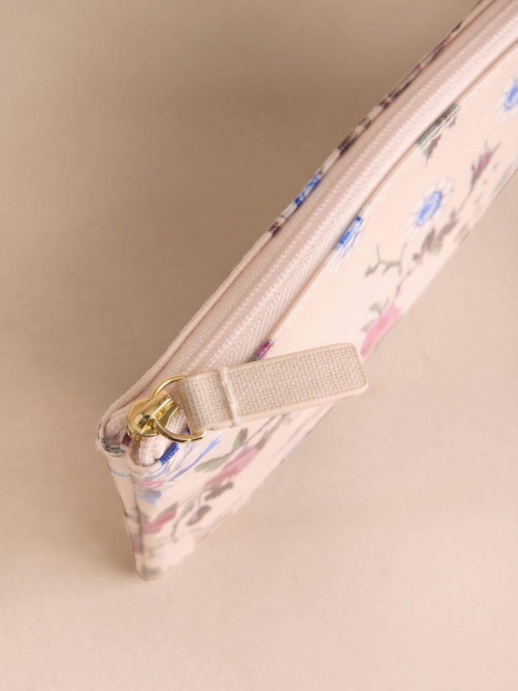 Cath Kidston Cream Acorn Sprig Zip-Up Purse - Image 3 of 3