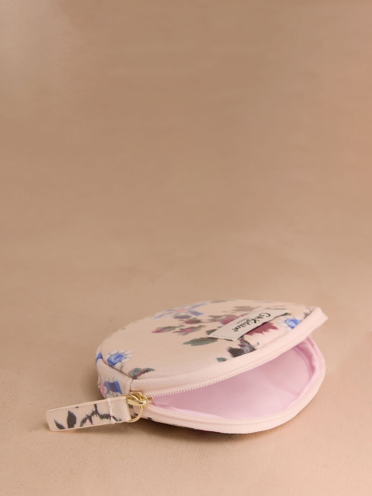 Cath Kidston Cream Acorn Sprig Round Pocket Purse - Image 3 of 3