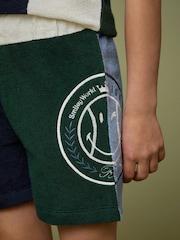 Reiss Blue 13-14 yrs SmileyWorld | Reiss Towelling Shorts - Image 4 of 6