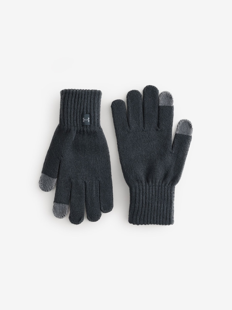 Under Armour Black Halftime Gloves - Image 1 of 1 Under Armour Black Halftime Gloves - Image 1 of 1