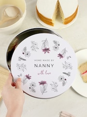 Personalised Wild Flowers Cake Tin by PMC - Image 3 of 3