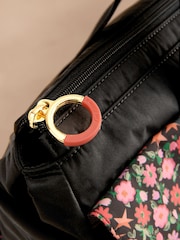 Cath Kidston Black Folding Star Ditsy Padded Tech Case Bag - Image 2 of 5