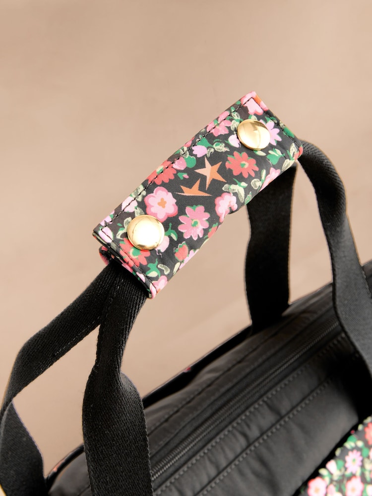 Cath Kidston Black Folding Star Ditsy Padded Tech Case Bag - Image 5 of 5
