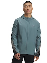 Under Armour Blue Velociti Storm Hooded Jacket - Image 1 of 3