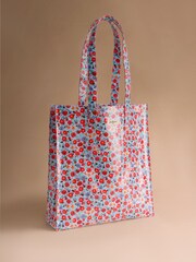 Cath Kidston Blue Folding Star Ditsy Large Book Bag - Image 1 of 3