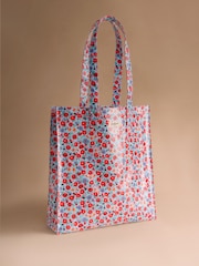 Cath Kidston Blue Folding Star Ditsy Large Book Bag - Image 5 of 7