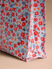 Cath Kidston Blue Folding Star Ditsy Large Book Bag - Image 6 of 7