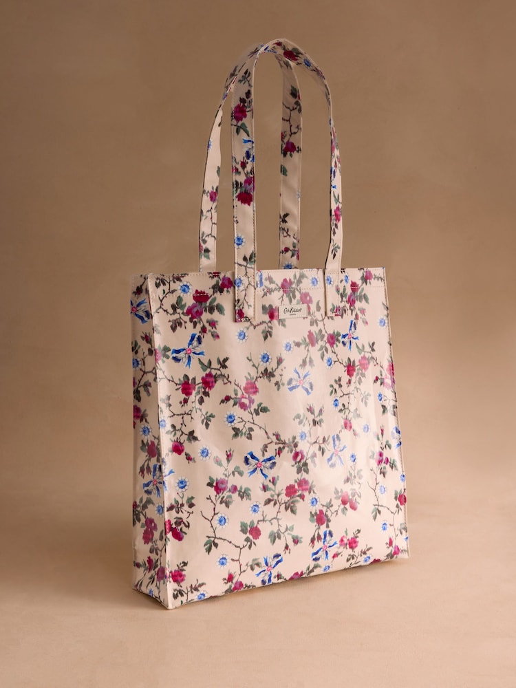 Cath Kidston Red Acorn Sprig Large Book Bag - Image 1 of 3