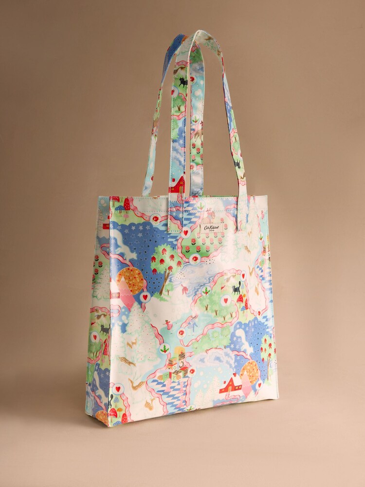 Cath Kidston Christmas Journey Large Book Bag - Image 1 of 3