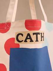 Bež umazano rožnata - Cath Kidston retro torba - Slika 3 iz 3