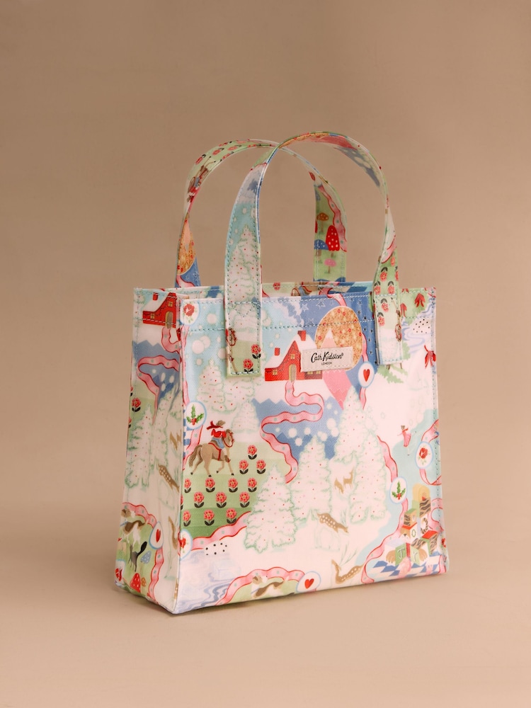 Božično potovanje - Cath Kidston majhna povoščena torba za knjige - Slika 1 iz 3 Božično potovanje - Cath Kidston majhna povoščena torba za knjige - Slika 1 iz 3