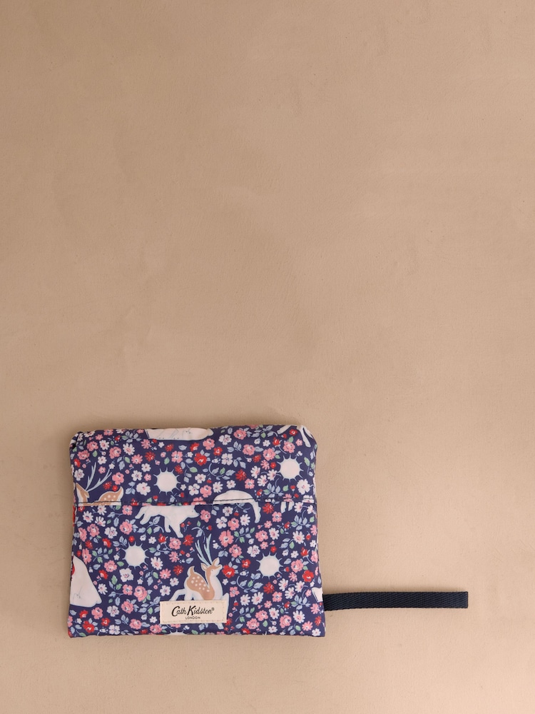Cath Kidston Navy Polar Ditsy Large Foldaway Tote Bag - Image 4 of 4 Cath Kidston Navy Polar Ditsy Large Foldaway Tote Bag - Image 4 of 4