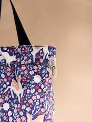 Cath Kidston Navy Polar Ditsy Foldaway Tote Bag - Image 2 of 4