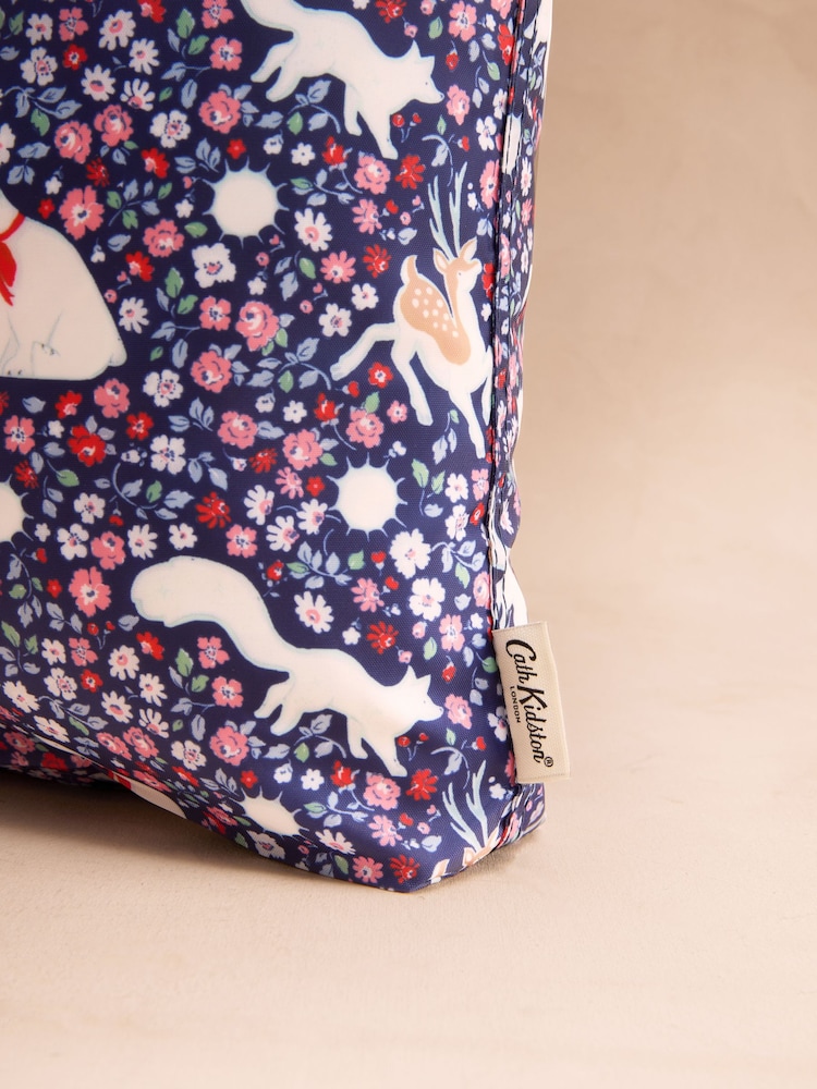 Cath Kidston Navy Polar Ditsy Foldaway Shopper Bag - Image 2 of 4