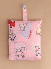 Cath Kidston Pink Teddy Dog Foldaway Shopper Bag - Image 2 of 4