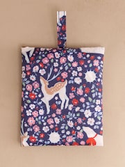 Cath Kidston Navy Polar Ditsy Mini Foldaway Shopper Bag - Image 2 of 4