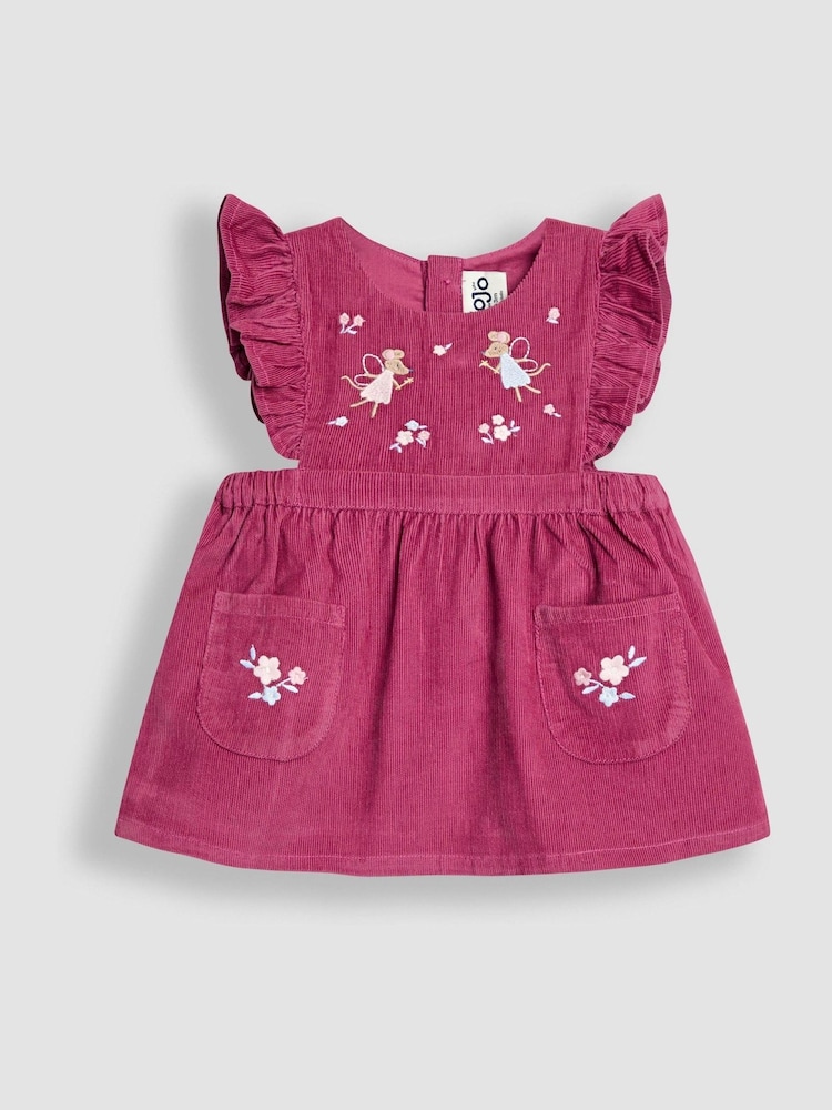 JoJo Maman Bébé Berry Cord Dress & Body Set - Image 2 of 7