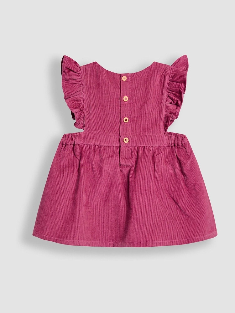 JoJo Maman Bébé Berry Cord Dress & Body Set - Image 7 of 7 JoJo Maman Bébé Berry Cord Dress & Body Set - Image 7 of 7
