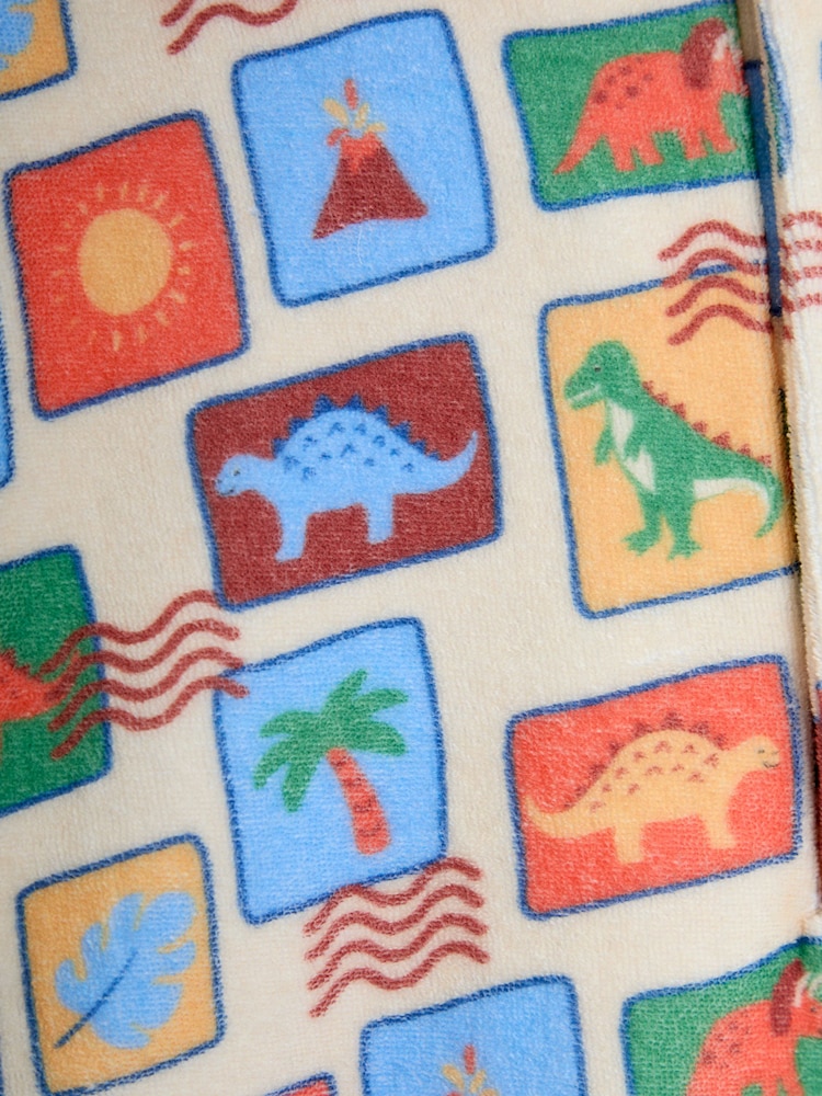 JoJo Maman Bébé Stone Dinosaur Towelling 2 Piece - Image 6 of 6