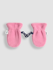 JoJo Maman Bébé Pink Mittens - Image 1 of 3