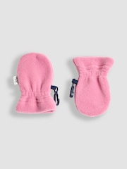 JoJo Maman Bébé Pink Mittens - Image 2 of 3
