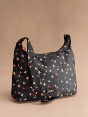 Cath Kidston Black Folding Star Ditsy Sling Cross-Body Bag - Image 1 of 3