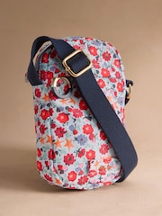 Cath Kidston Blue Folding Star Ditsy Phone Cross-Body Bag - Image 1 of 3
