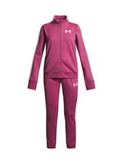 Under Armour Pink Light Knit Tracksuit - Image 1 of 3