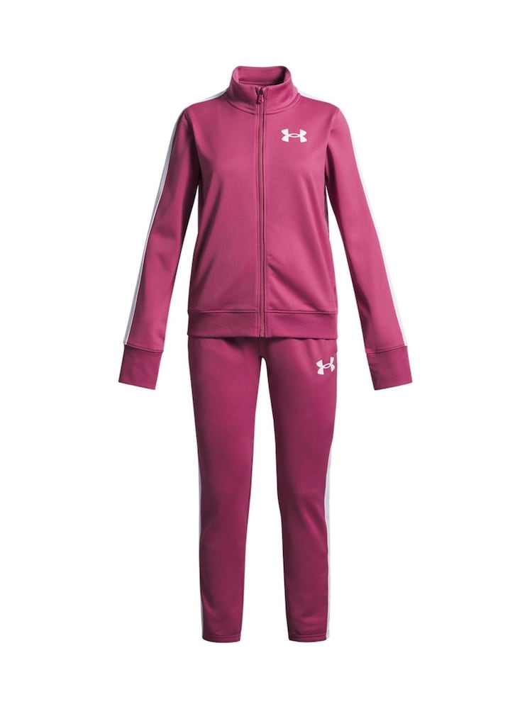 Under Armour Pink Light Knit Tracksuit - Image 1 of 3