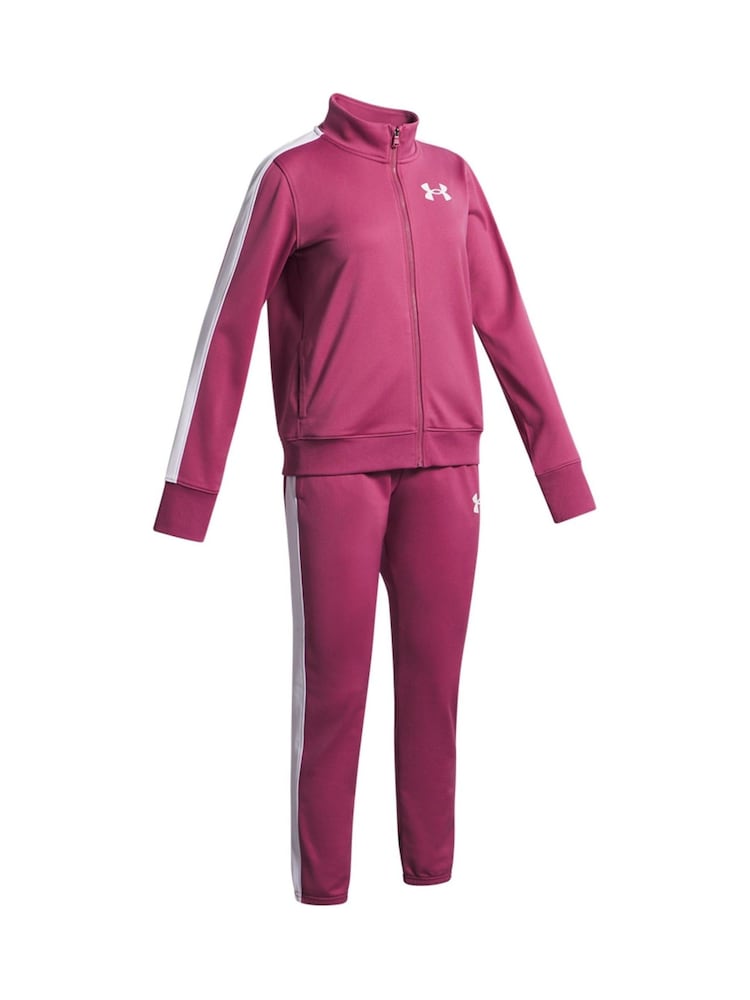 Under Armour Pink Light Knit Tracksuit - Image 3 of 3