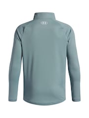 Under Armour Khaki Youth Tech 2.0 1/2 Zip Sweatshirt - Image 2 of 2