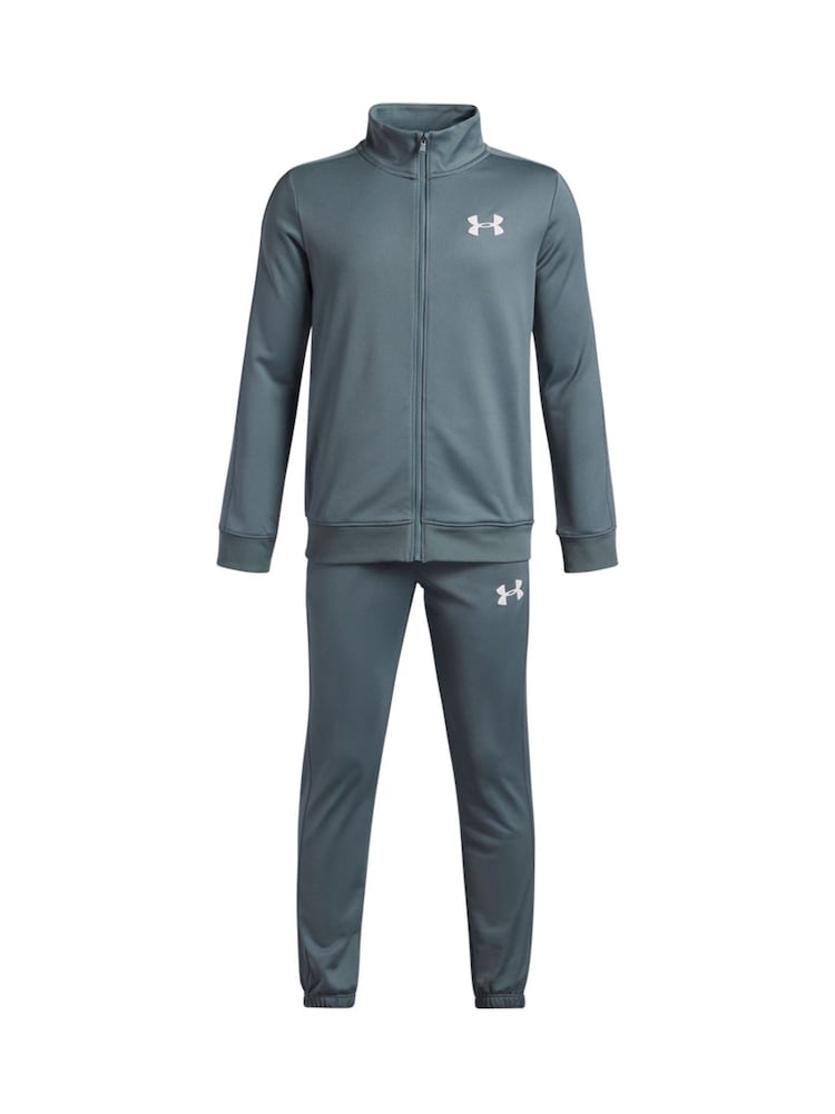 Under Armour Blue/White Knit Tracksuit - Image 1 of 2