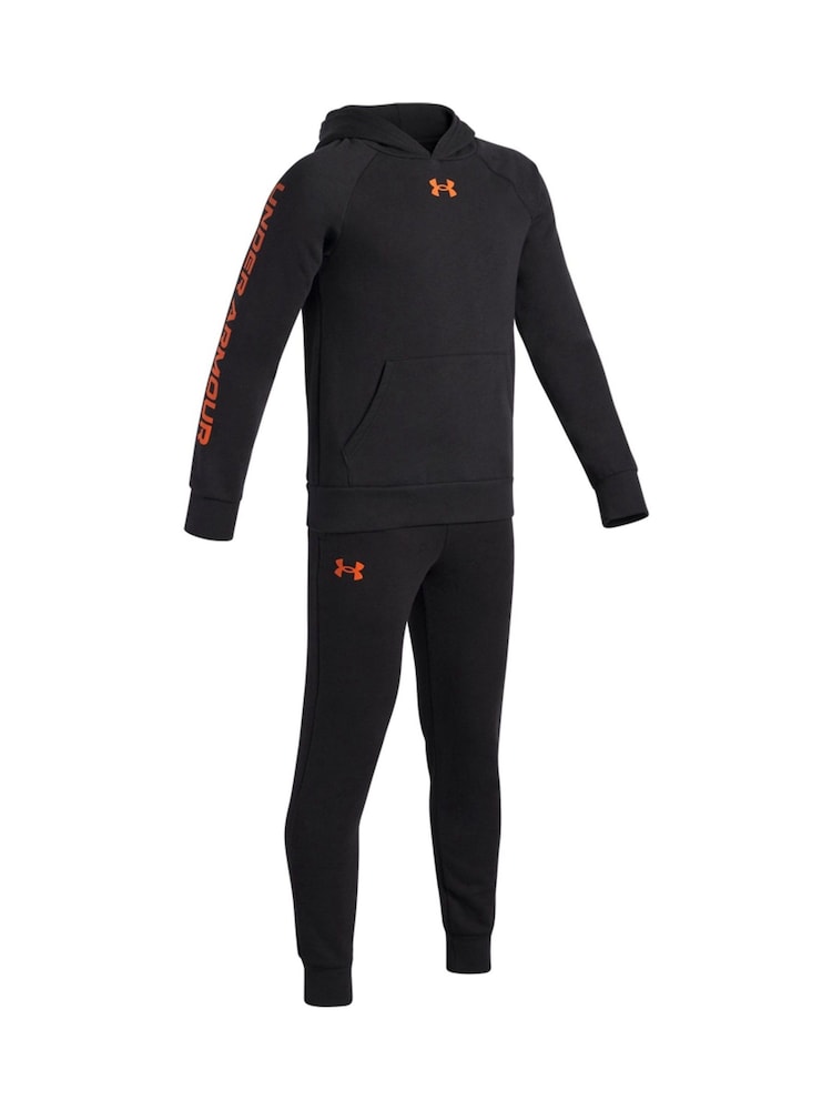 Under Armour Black Rival Fleece Tracksuit - Image 3 of 3