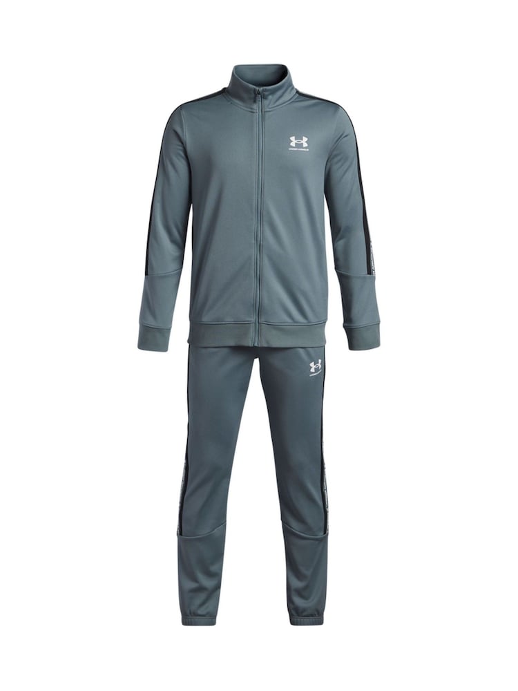 Under Armour Blue Navy Icon Knit Tracksuit - Image 1 of 3 Under Armour Blue Navy Icon Knit Tracksuit - Image 1 of 3