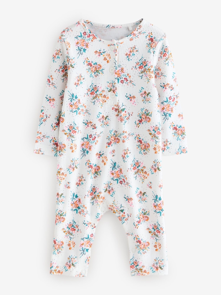 Multi Ditsy Printed Romper - Image 1 of 1