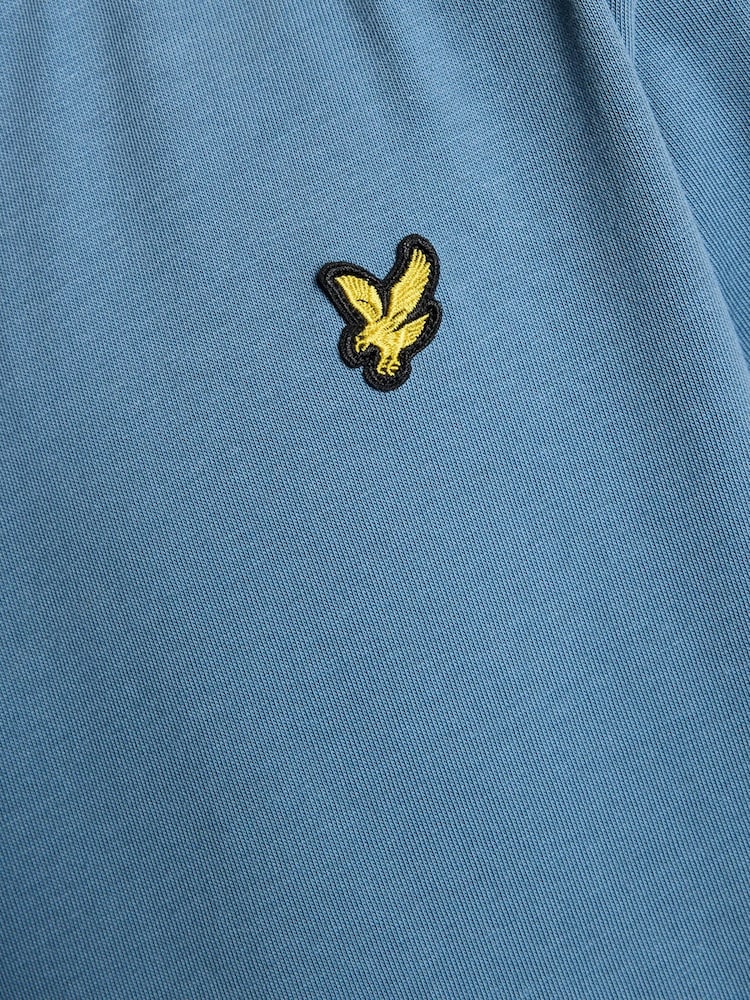 Lyle & Scott Dark Blue Essentials Crew Neck T-Shirt - Image 5 of 5