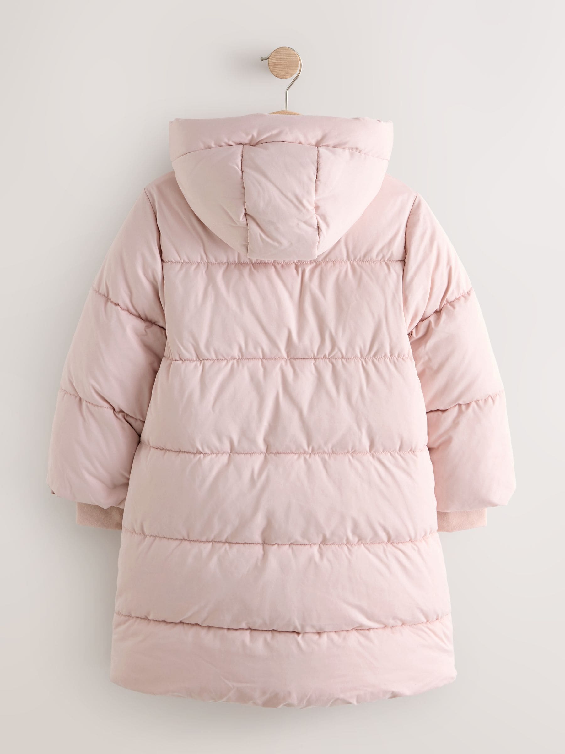 Buy Pink Shower Resistant Padded Duffle Coat (3-13yrs) from the
