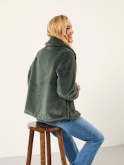 FatFace Short Faux Fur Coat - Bild 2 von 6