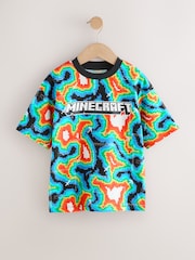 Multi Digital Print Minecraft T-Shirt (3-16yrs) - Image 2 of 4