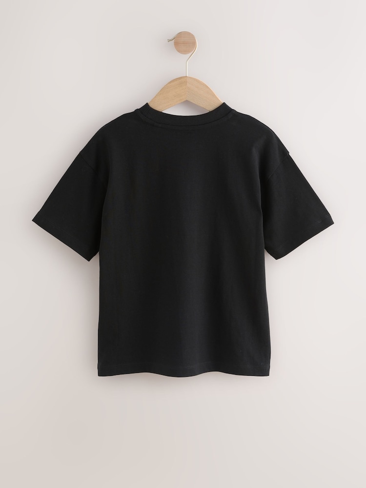 Black Creeper Minecraft T-Shirt (3-16yrs) - Image 6 of 6 Black Creeper Minecraft T-Shirt (3-16yrs) - Image 6 of 6