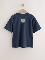 Navy Mandalorian Short Sleeve T-Shirt (3-16yrs) - Image 6 of 8