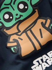 Navy Mandalorian Short Sleeve T-Shirt (3-16yrs) - Image 7 of 8
