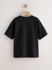 Black Back To The Future Short Sleeved T-Shirt (3-16yrs) - Image 2 of 4